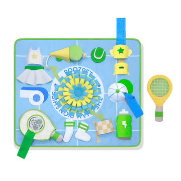 Poozpet Tennis Racket Snuffle Mat
