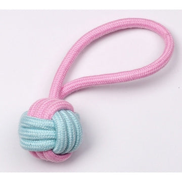 Macaron Rope Tug Toy Tough & Durable (Short Rope 20cm)