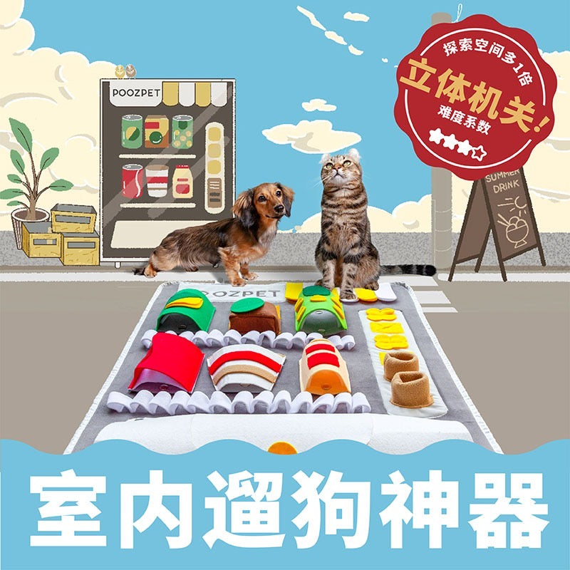 Poozpet Vending Machine Snuffle Mat