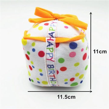 Birthday Present - Adorable Birthday Party Squeaky Toys for Dog