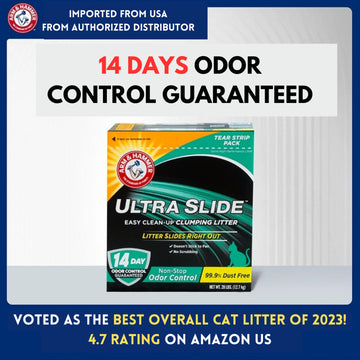 Arm & Hammer Clump & Seal (28lbs/12.7kg x 2) Complete Odor Sealing Clumping Cat Litter* USA Import