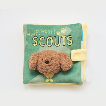 Storybook Puzzle Snuffle Interactive Toy for Dog/ Cat (Scout)