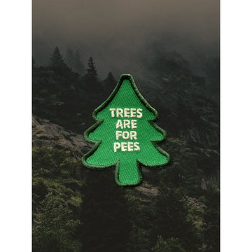 Scout's Honour (Ironed-On Patches) - Trees are for Pees