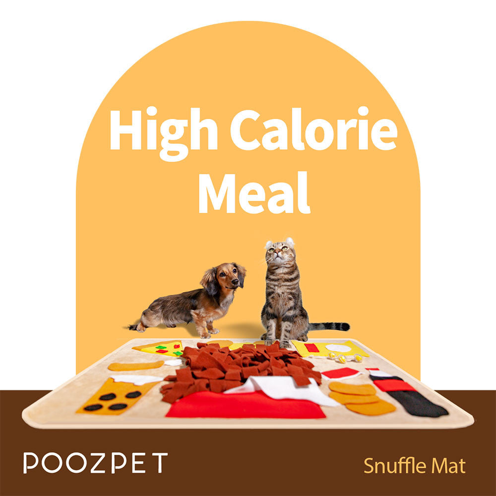 Poozpet Fast Food Snuffle Mat