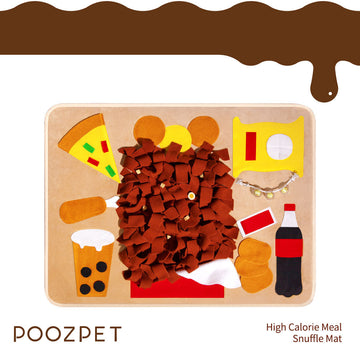 Poozpet Fast Food Snuffle Mat