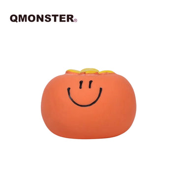 Qmonster Persimmon Rubber Squeaky Toy