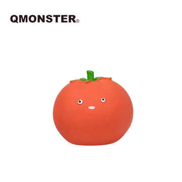 Qmonster Tomato Rubber Squeaky Toy