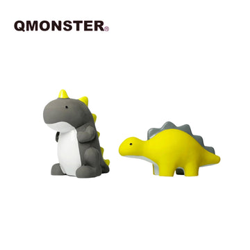 Qmonster Extreme Dinosaur Rubber Squeaky Toy