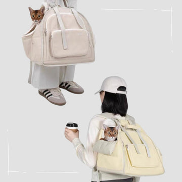 Nylon Travel Tote Backpack