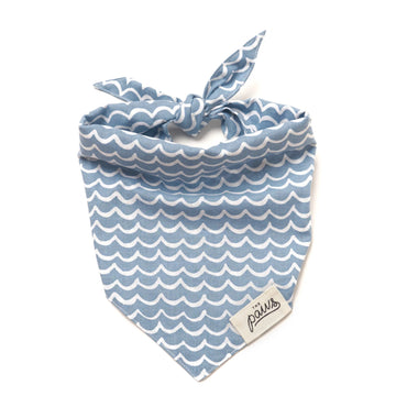 The Paws Perfect Waves Bandana