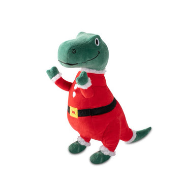 Merry Rex-Mas Dog Christmas Soft Toy Fringe Studio