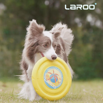 LaRoo Barkcation Frisbee Flying Disc for Dogs
