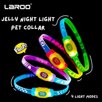 LaRoo Night Light Jelly Collar for Dogs / Cats