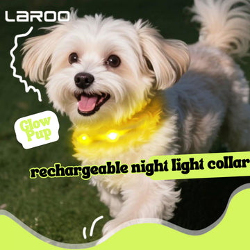 LaRoo Night Light Collar for Dogs / Cats