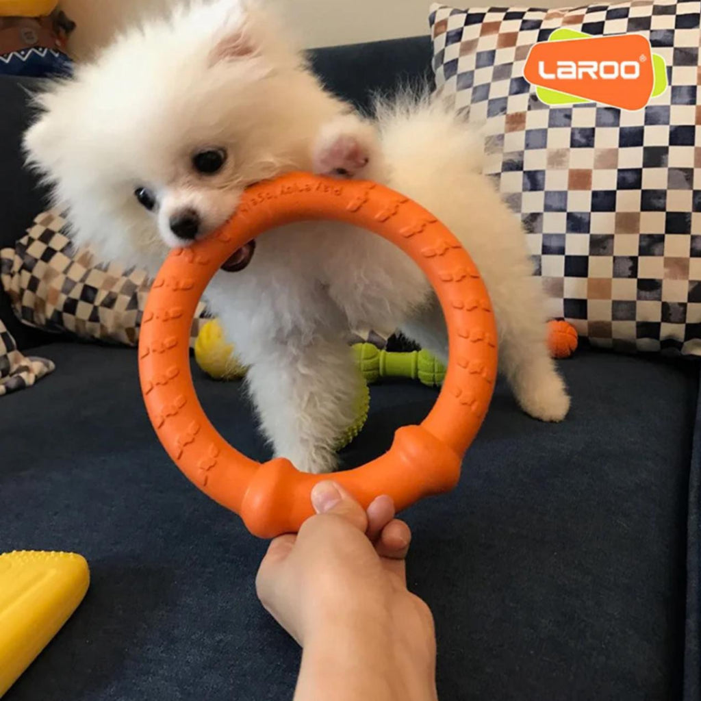 LaRoo Chew & Tug Ring Toy for Dogs