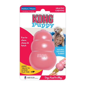 Kong Dog Rubber Chew Toy* Made in USA* (Kong Puppy)