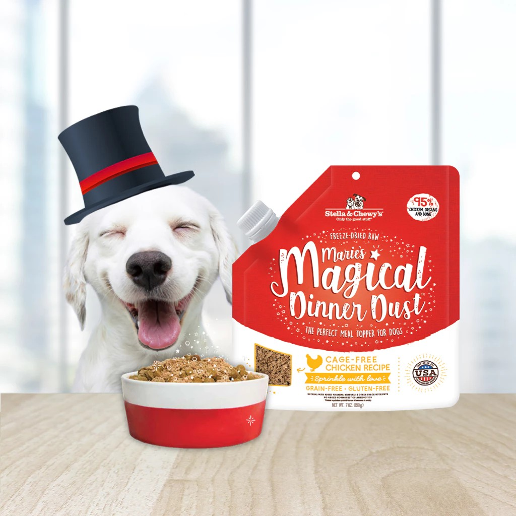 Silversky Stella & Chewy's Magical Dinner Dust Topper For Dogs