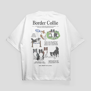KINU Border Collie Encyclopedia T-shirt