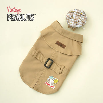 Peanuts Korea Vintage Trench Coat Set