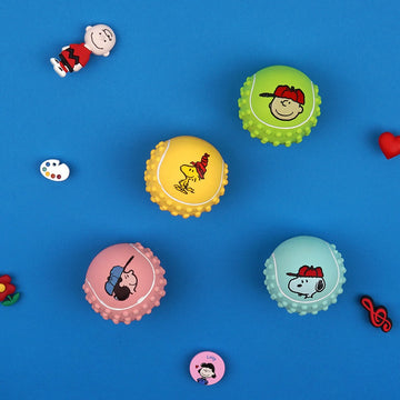 Peanuts Medium Ball Latex Toy Set - Set of 4