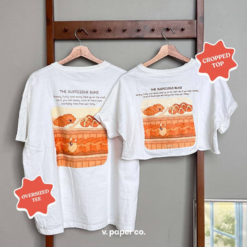 V Paper Co Suspicious Bun Tee