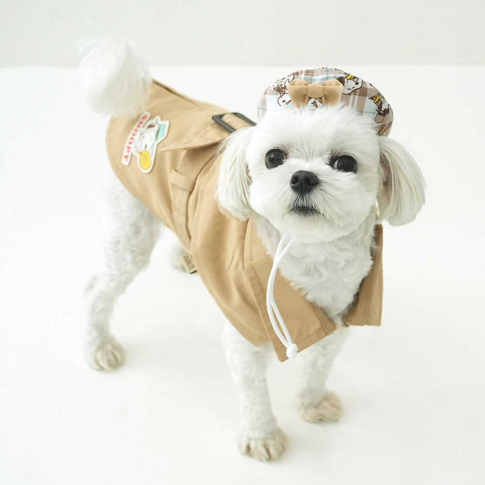 Peanuts Korea Vintage Trench Coat Set