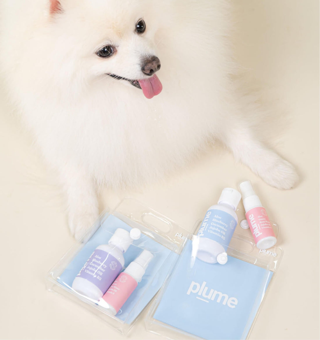Plume Care Travel Pack 1 (Fragrance free shampoo 60ml + hydrating mist 15ml)