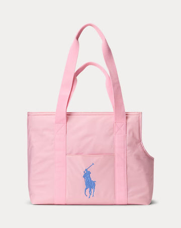 Ralph Lauren Dog Nylon Woven Tote