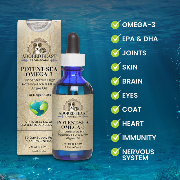 Adored Beast Potent Sea Omega 3 - EPA & DHA