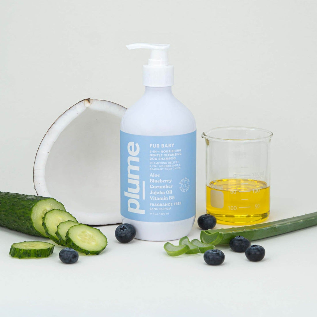 Plume Fur Baby Shampoo - Fragrance Free - 500ml