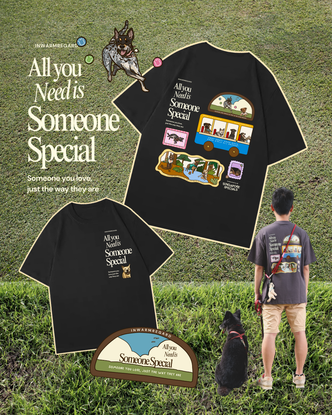 In Warm Regard Someone Special Oversized T Shirt