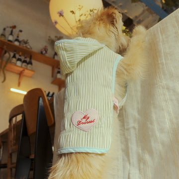 Likapaws Collage Print Hooded Vest