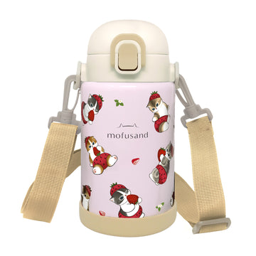 Mofusand Stainless Steel One Push Water Bottle