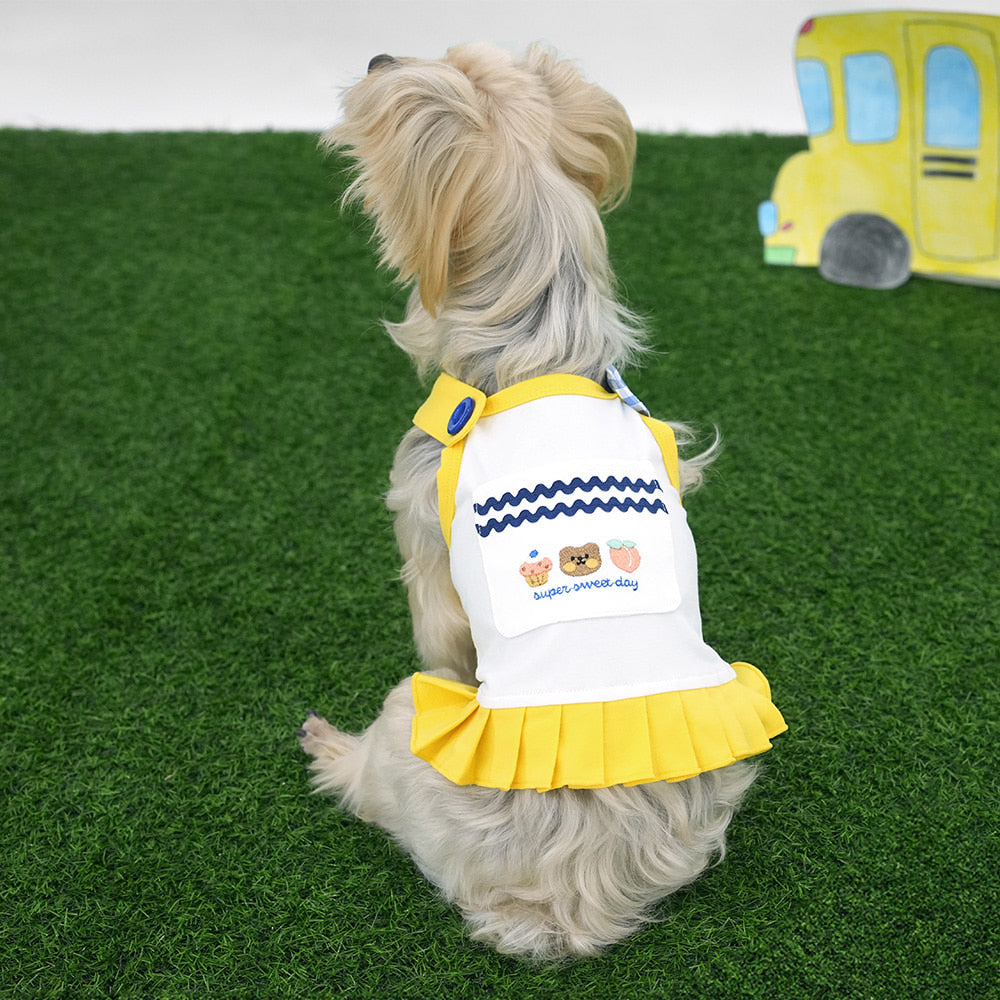 Parisdog Korea Pleats One Piece for Pets