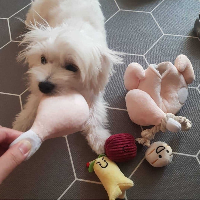 Korean Ginseng Chicken Samgyetang Interactive Dog Toy Snuffle Mat