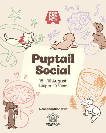 Puptail Social Sip & Sniff Package - 15/ 16 August 7.30pm