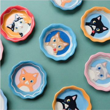 More is More Handmade Ceramic Decorative Plate
