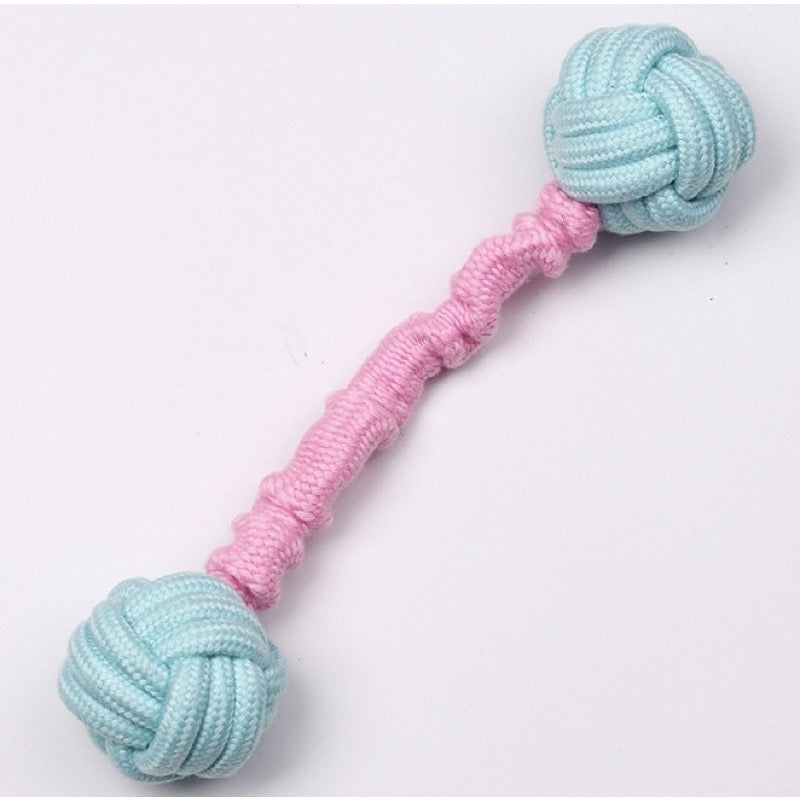 Macaron Rope Tug Toy Tough & Durable (Tug of War 30cm)