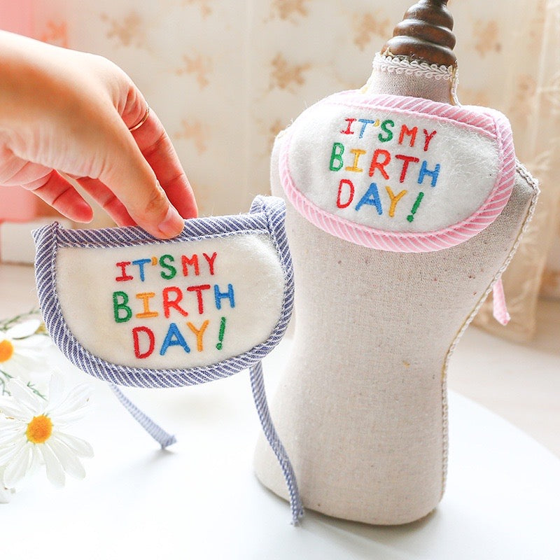 Dog Cat Birthday Bandana Bib Party for Cats & Small Breed Dogs