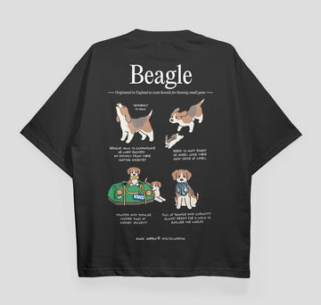 KINU Beagle Encyclopedia T-shirt