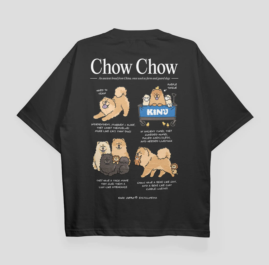 KINU Chow Chow Encyclopedia T-shirt