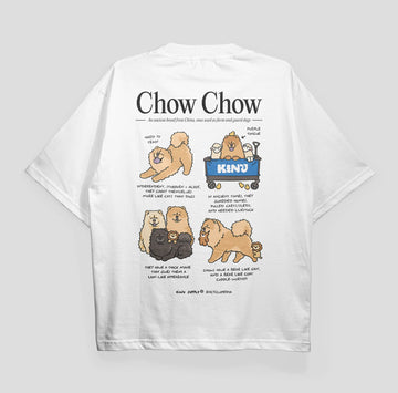 KINU Chow Chow Encyclopedia T-shirt