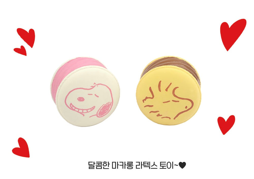 Peanuts Macaron Latex Toy