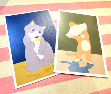 More is More Postcards & Sticker Set
