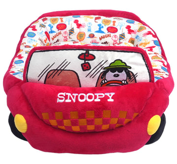 Peanuts Driving Car Pet Bed