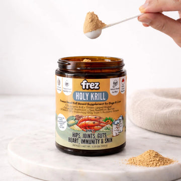 The Source-Sage Club Frez Holy Krill - Freeze Dried Krill Based Supplement for Cats and Dogs