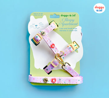 Doggu Cat Harness Sleepy Apartment