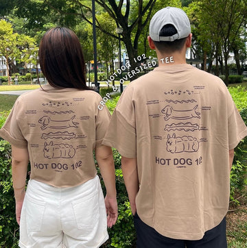 V Paper Co Hot Dog 102 Tee