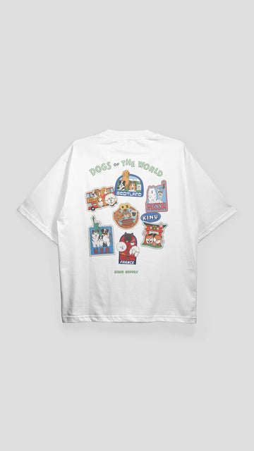 KINU Dogs of The World T-shirt