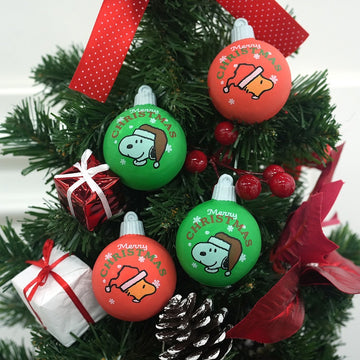 [PREORDER] Peanuts Christmas Ornament Latex Toy